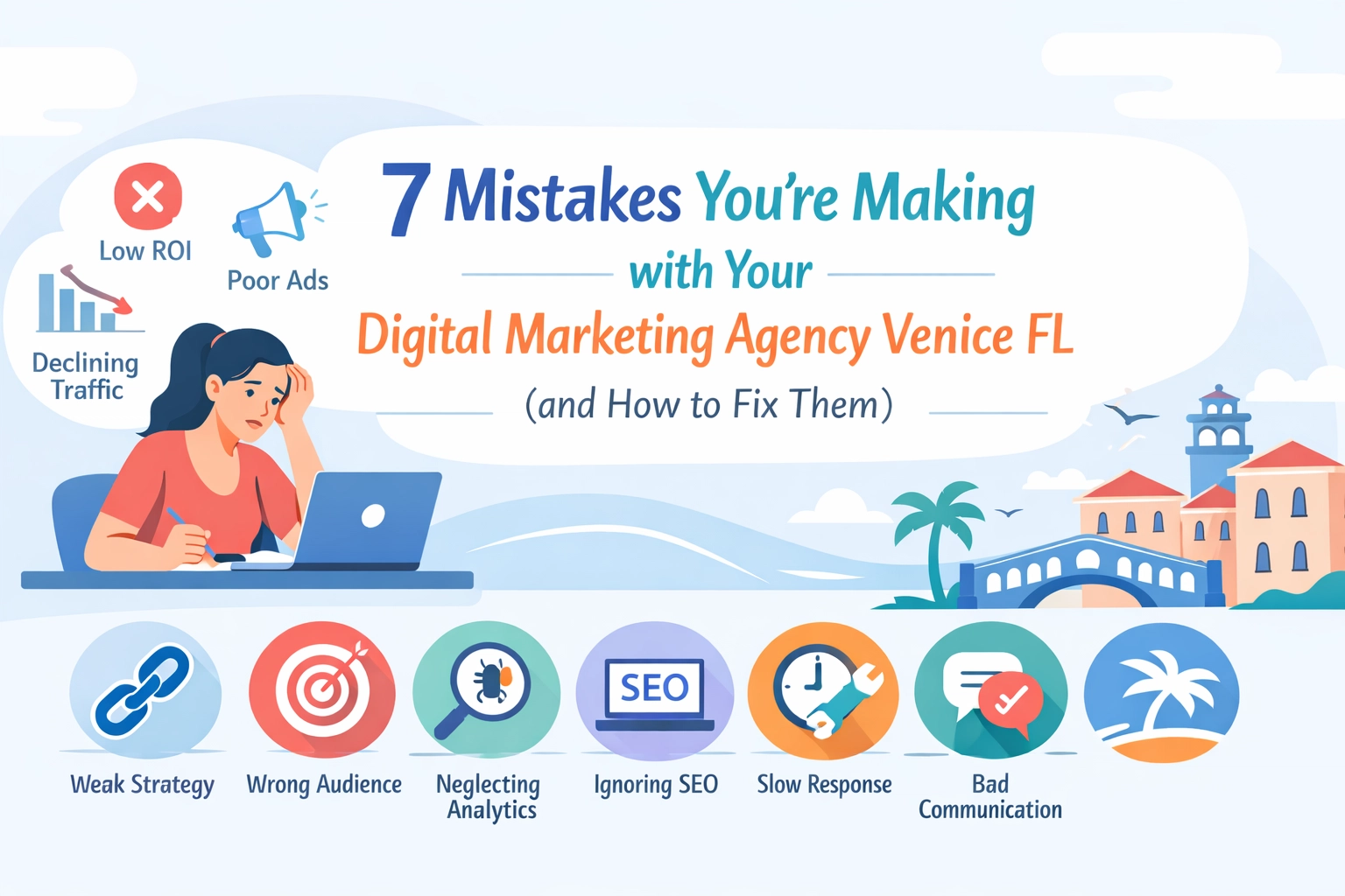 7 Mistakes You’re Making with Your Digital Marketing Agency Venice FL (and How to Fix Them)
