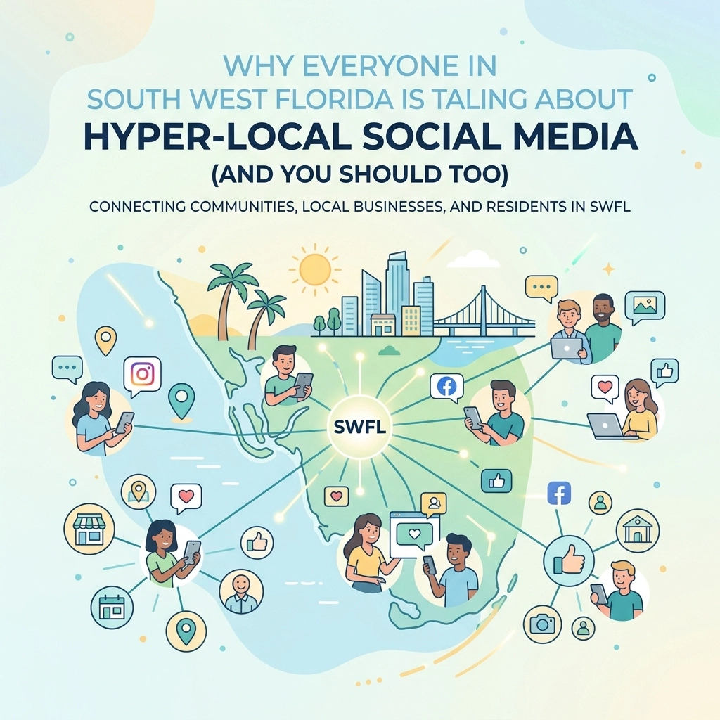 Read more about the article Why Everyone in South West Florida is Talking About Hyper-Local Social Media (And You Should Too)