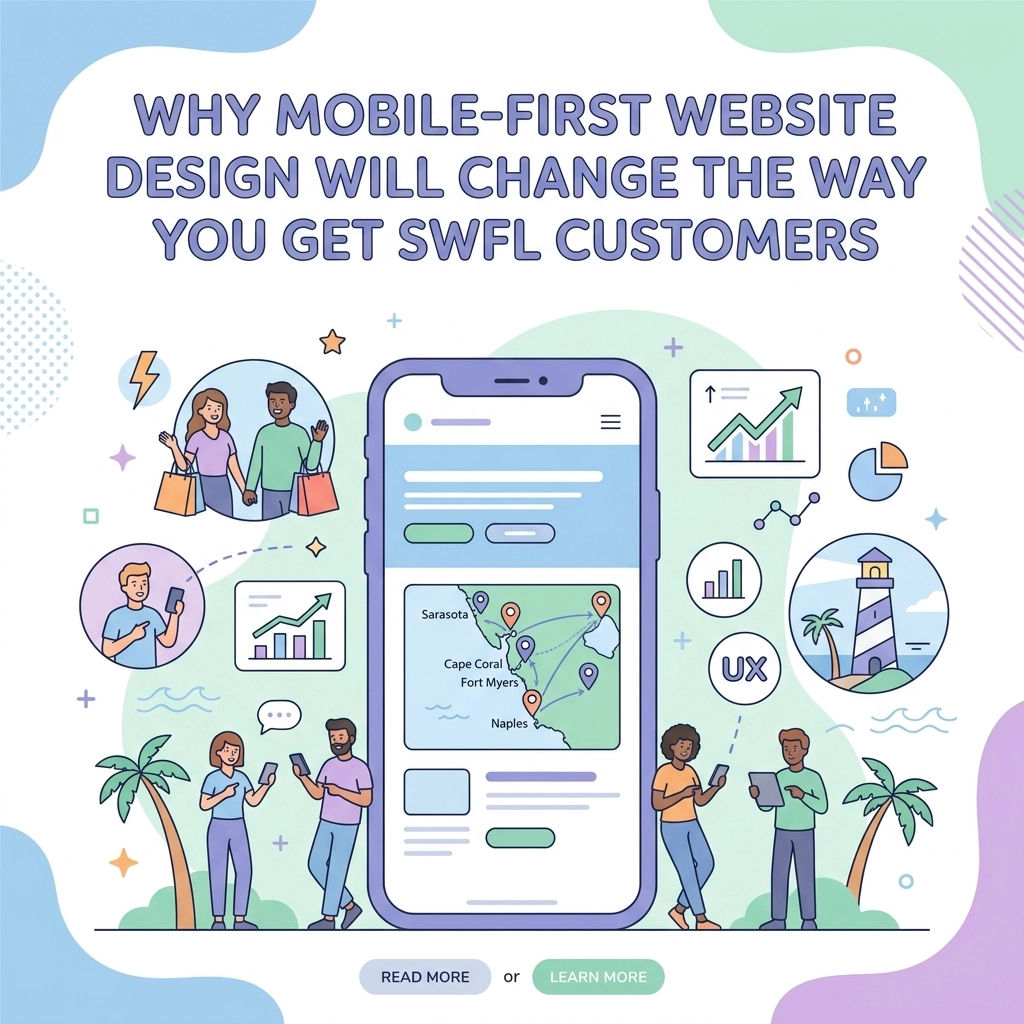 Read more about the article Why Mobile-First Website Design Will Change the Way You Get SWFL Customers